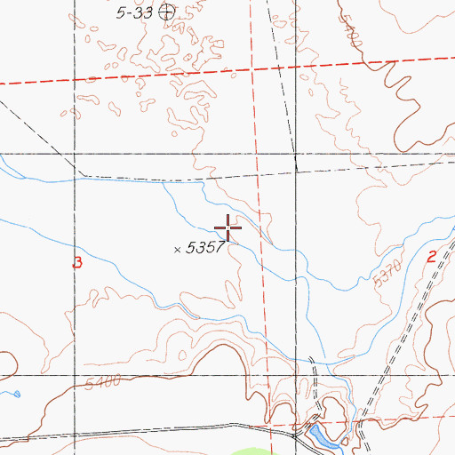 Topographic Map of Buckhorn Canyon, CA