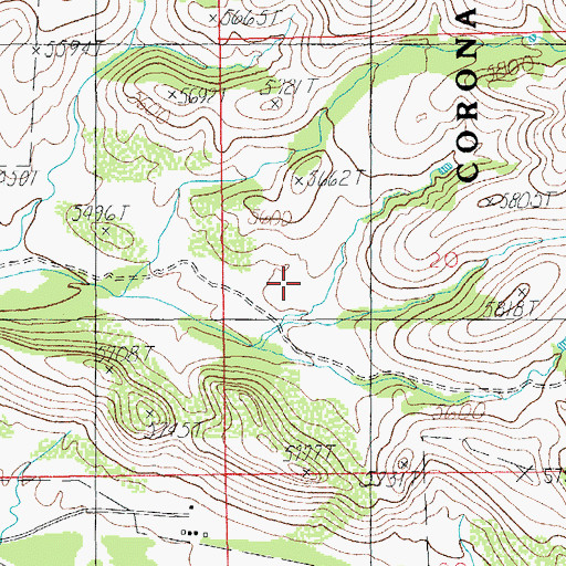 Topographic Map of Davis Tank, AZ