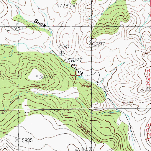 Topographic Map of Divil Tank, AZ