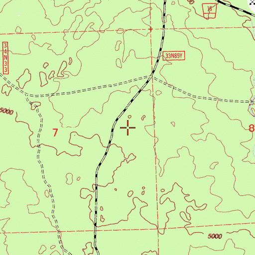 Topographic Map of Cache Cabin, CA