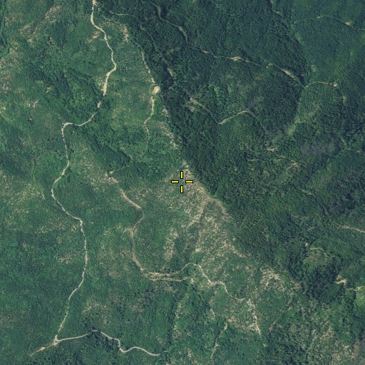 Aerial/Satellite Image of Cade Mountain, CA
