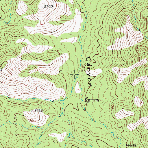 Topographic Map of Emigrant Canyon Trail Two Hundred Fiftyfive, AZ