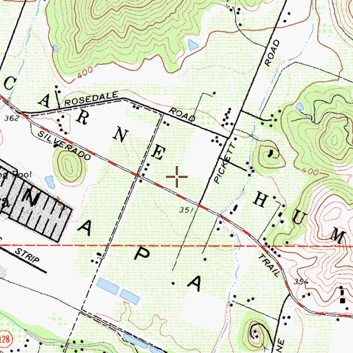Topographic Map of Carne Humana, CA