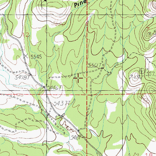 Topographic Map of Hill Tank, AZ