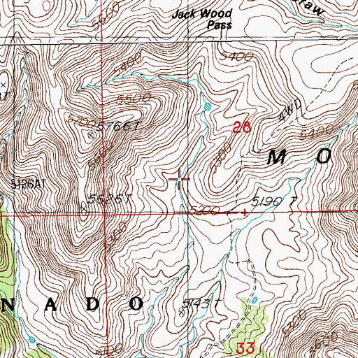 Topographic Map of Kambitsch Tank, AZ