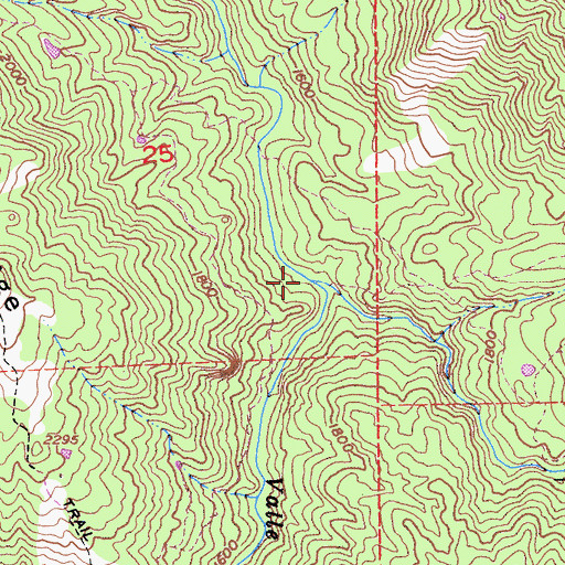 Topographic Map of Colorado Creek, CA