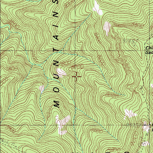 Topographic Map of Mormon Ridge Trail Two Hundred Sixtynine, AZ