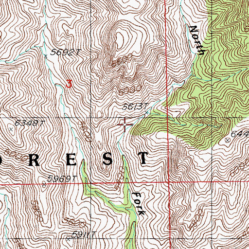 Topographic Map of Pothole Tank, AZ