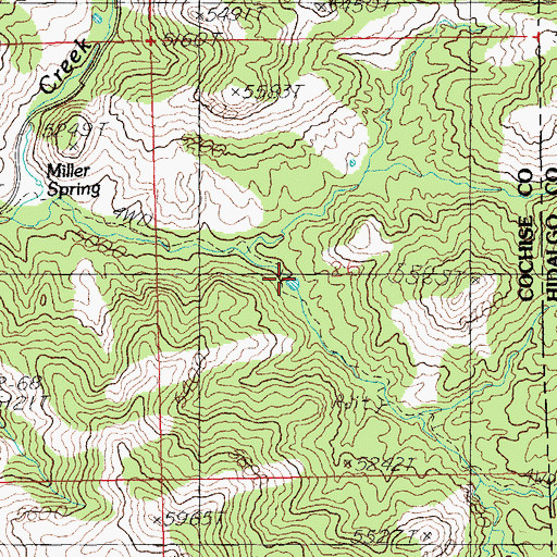 Topographic Map of Prospect Tank, AZ
