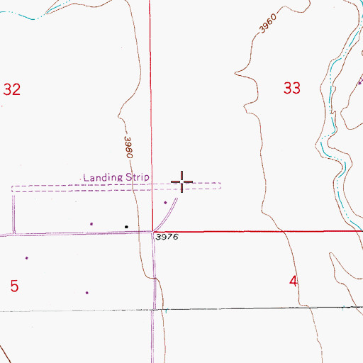 Topographic Map of Puerto Cielo (historical), AZ
