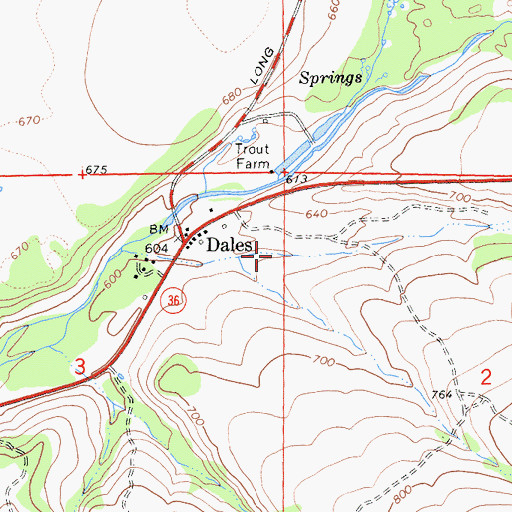 Topographic Map of De Haven Gulch, CA