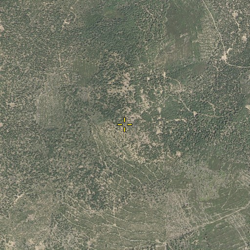 Aerial/Satellite Image of Deer Mountain, CA