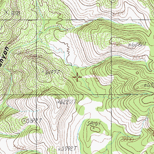 Topographic Map of Tom Ketchum Tank, AZ