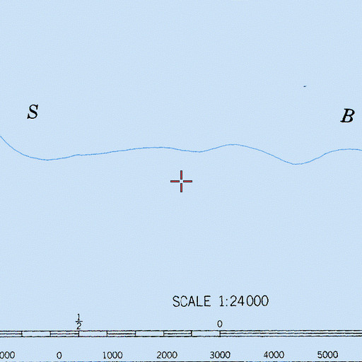Topographic Map of Drakes Bay, CA