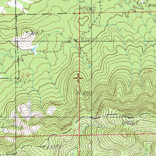 Topographic Map of Turkey Tank, AZ