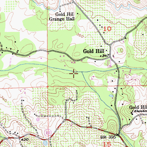 Topographic Map of Dutch Ravine, CA