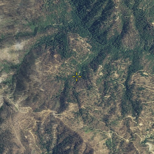 Aerial/Satellite Image of Early Bird Mine, CA