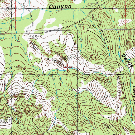 Topographic Map of Winkler Tank, AZ