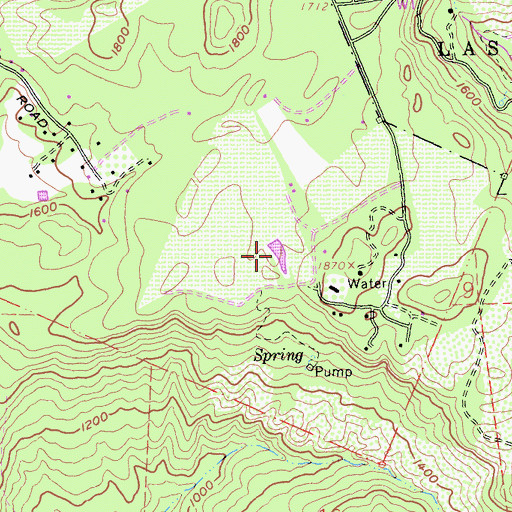 Topographic Map of Lake Ellen, CA
