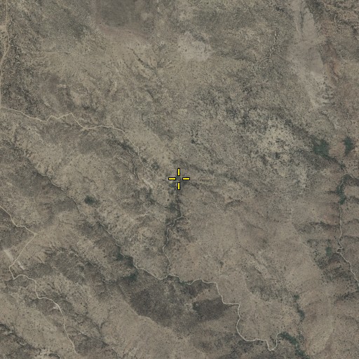 Aerial/Satellite Image of Burnt Trough Spring, AZ