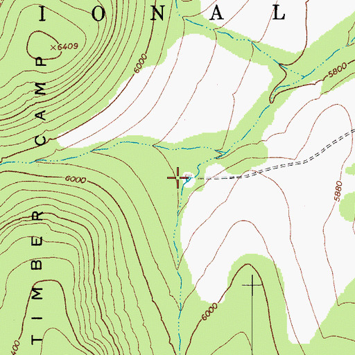 Topographic Map of Pine Tank, AZ
