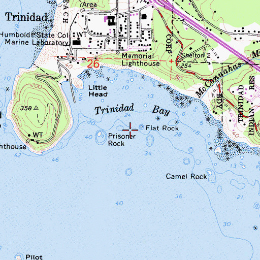 Topographic Map of Flat Rock, CA