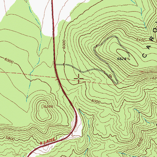Topographic Map of Turkey Tank, AZ