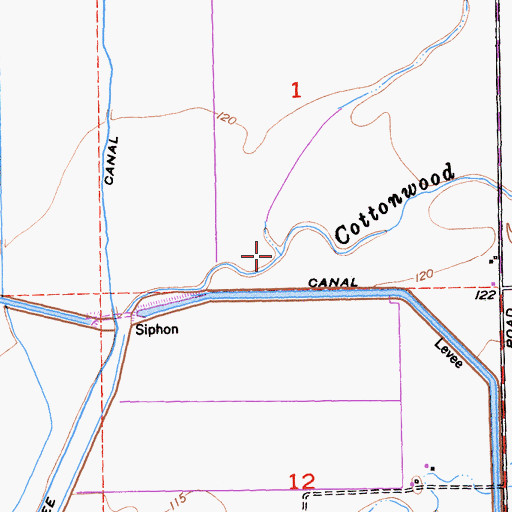Topographic Map of Gold Run, CA