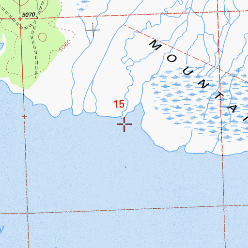 Topographic Map of Goodrich Creek, CA