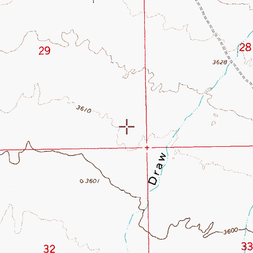 Topographic Map of Clay Well, AZ