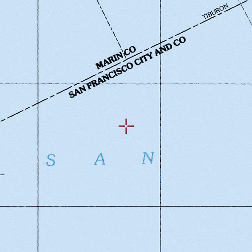 Topographic Map of Harding Rock, CA