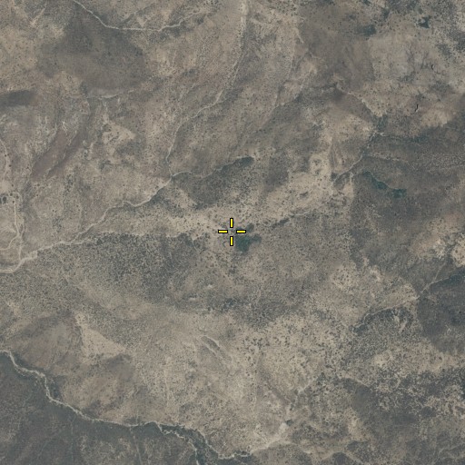 Aerial/Satellite Image of Goat Ranch Spring, AZ