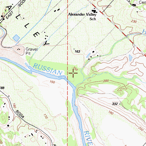 Topographic Map of Hoot Owl Creek, CA