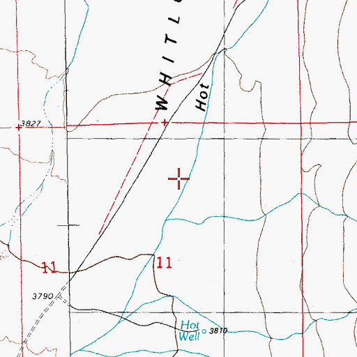 Topographic Map of Malapais Tank, AZ