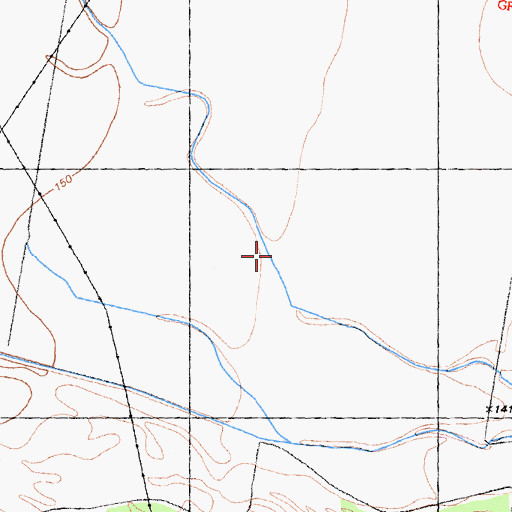 Topographic Map of Hungry Hollow, CA
