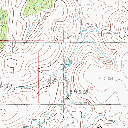 Topographic Map of Pancho Tank, AZ
