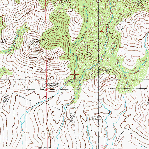 Topographic Map of Redtail Dam Tank, AZ