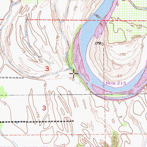 Topographic Map of Jewett Creek, CA