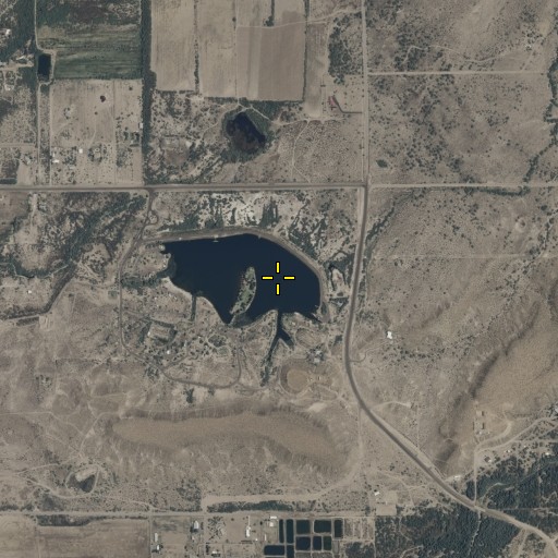 Aerial/Satellite Image of Roper Lake, AZ