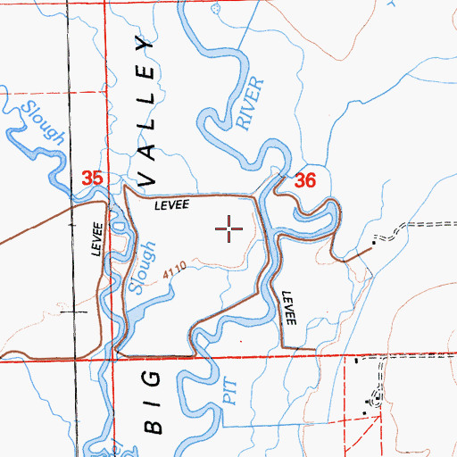 Topographic Map of Juniper Creek, CA