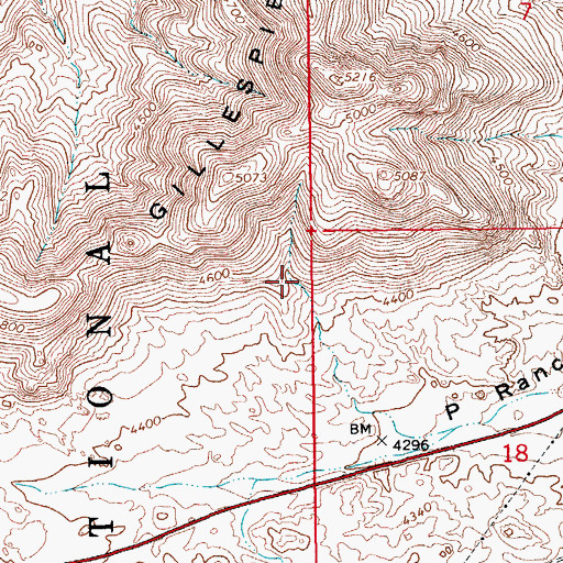 Topographic Map of Spar Tank, AZ