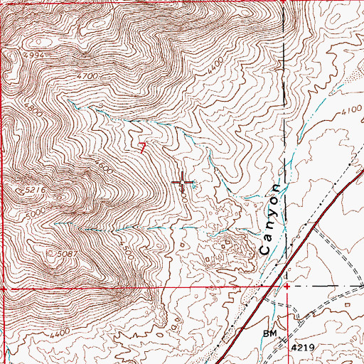 Topographic Map of Wash Tank, AZ