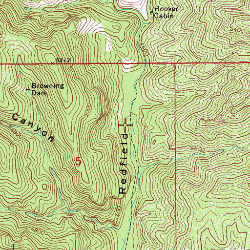 Topographic Map of West Divide Two Hundred Eighty-nine, AZ
