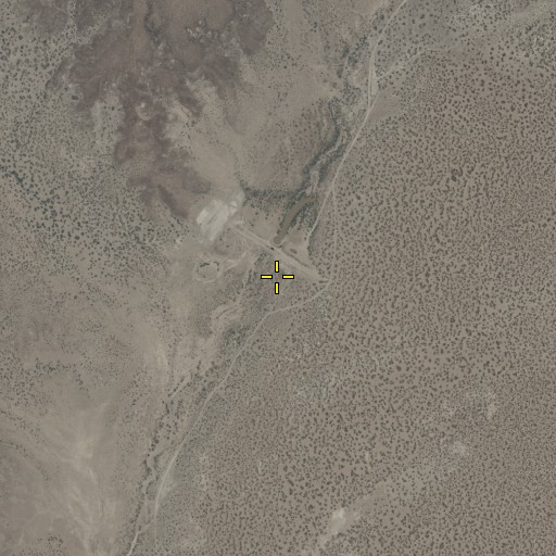 Aerial/Satellite Image of Whitlock Detention Dam, AZ