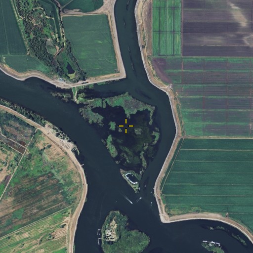Aerial/Satellite Image of Little Venice Island, CA