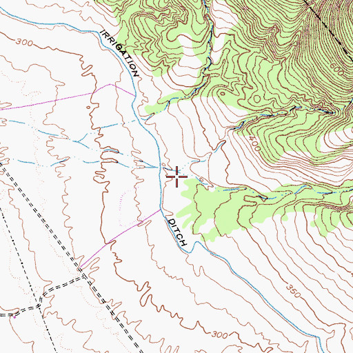 Topographic Map of Long Gulch, CA