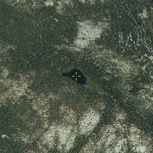 Aerial/Satellite Image of Lukens Lake, CA
