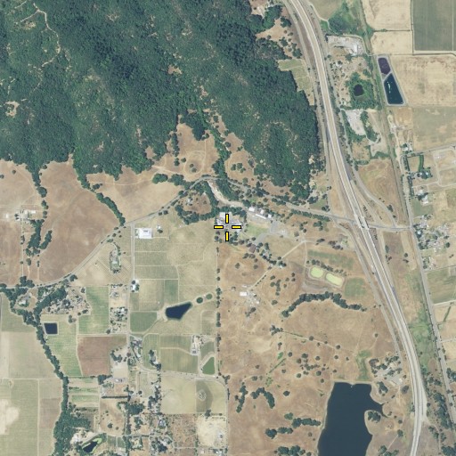 Aerial/Satellite Image of Lytton Industrial Home (historical), CA