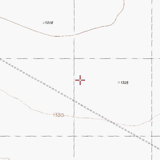 Topographic Map of Vinegaron Well, AZ