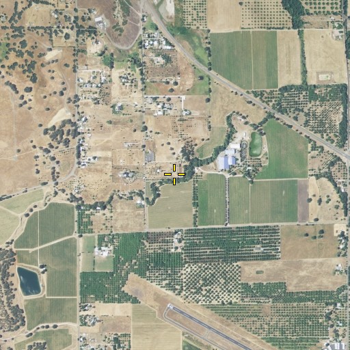 Aerial/Satellite Image of Manning Creek, CA